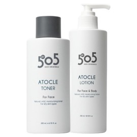 Doctor 505 Atocle Toner 200ml + Lotion 250ml set, 1 set / 닥터505 아토클 토너200ml + 로션250ml 세트, 1세트