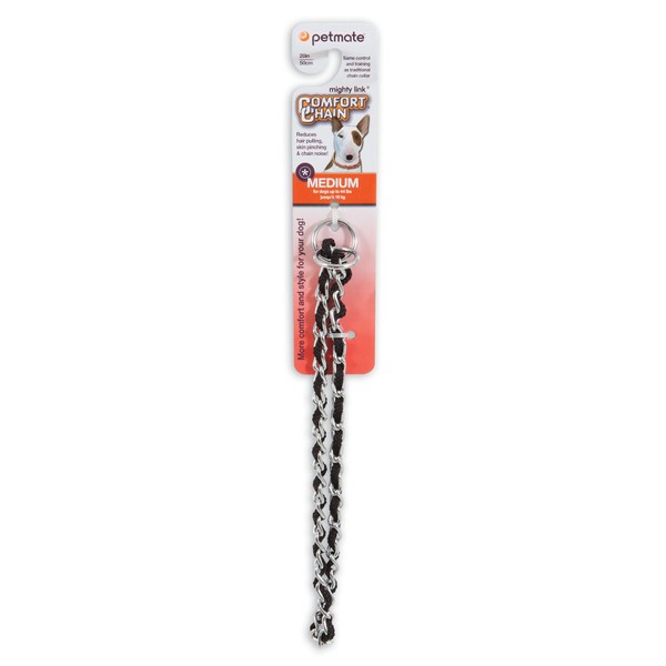 Aspen Pet Comfort Chain, Black, 2.5mm x 20"