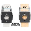 MIBRO 300681 Door Lock and Deadbolt Installation Kit, Made of