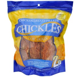 Pet Health Solutions Chickles Chicken Breast fillets for Dogs (2 lb)
