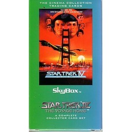 Star Trek IV "The Voyage Home" SKYBOX Cinema Collection Trading Cards - A Complete Collector Card Set