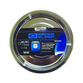 RANGE KLEEN RGP-300 Chrome Range Round Pan/Orange Label (8.26")