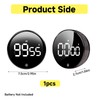Digital Kitchen Timers for Cooking, OIHCAZ Magnetic Countdown Timers Clock