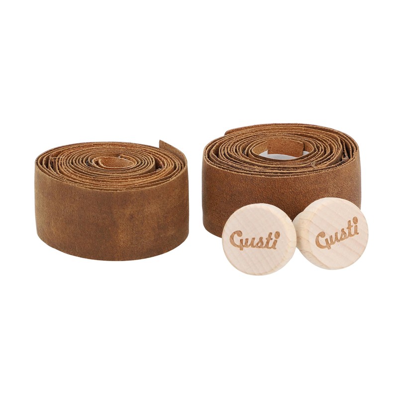Gusti Adri V Leather Handlebar Tape Size 200 cm Genuine