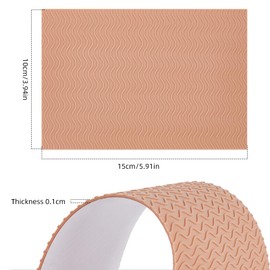 NICENEEDED 4 PCS Shoe Sole Bottom Protector, Self Adhesive Shoe Grips on Bottom Non Slip Shoe Pads, Anti Slip Shoe Grips Pads Silicone Shoes Sole Bottom Slip for heels Women Shoes