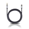 Oehlbach i-Connect J-35 EX Mobiles Audiokabel, 3,5 mm Klinken-Verlängerung schwarz