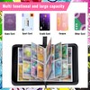 Hlisippa 4 Pocket Card Binder, 400 Pockets Trading Card Binder,