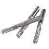 5pcs Tungsten Carbide End Mill Single Flute Spiral CNC Milling