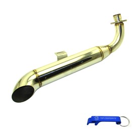 TC-Motor Stainless Steel Exhaust Muffler For Honda Z50 Monkey Bike Mini Trail 50 Motor Motorcycle