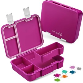 My Vesperbox Jin Bento Box Children's Lunch Box Extremely Robust Lunch Box Ideal for Nursery and School (Purple)