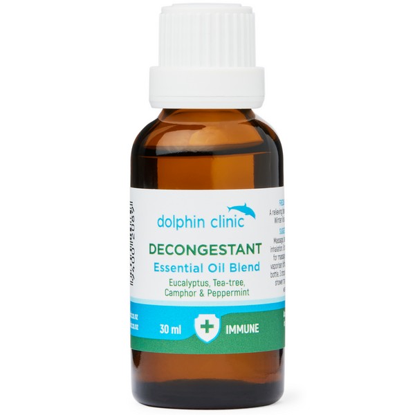 Dolphin Clinic Essential Oil Blend - Decongestant 30ml