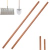 XQSL 2 PCS 46.5in Wooden Shovel Handle Replacement (118cm)