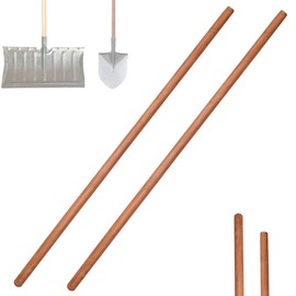 XQSL 2 PCS 46.5in Wooden Shovel Handle Replacement (118cm)
