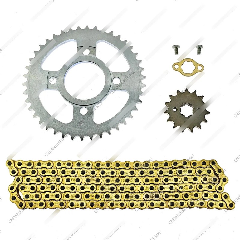 Kit Arrastre Sprocket Para Italika Dt200 Ft180 Ft200 Rt180