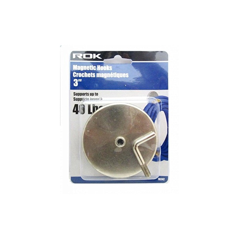 ROK 3 inch Industrial Magnetic Hooks Heavy Duty