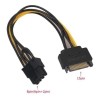 Cable Sata Macho 15 Pines A Pcie 8 Pines Para