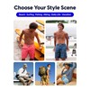 maamgic Mens Swim Trunks with Compression Liner 9 inch Quick