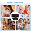 Xkimos 3D Contoured Sleep Headphones, Sleeping Eye Mask with 5.4
