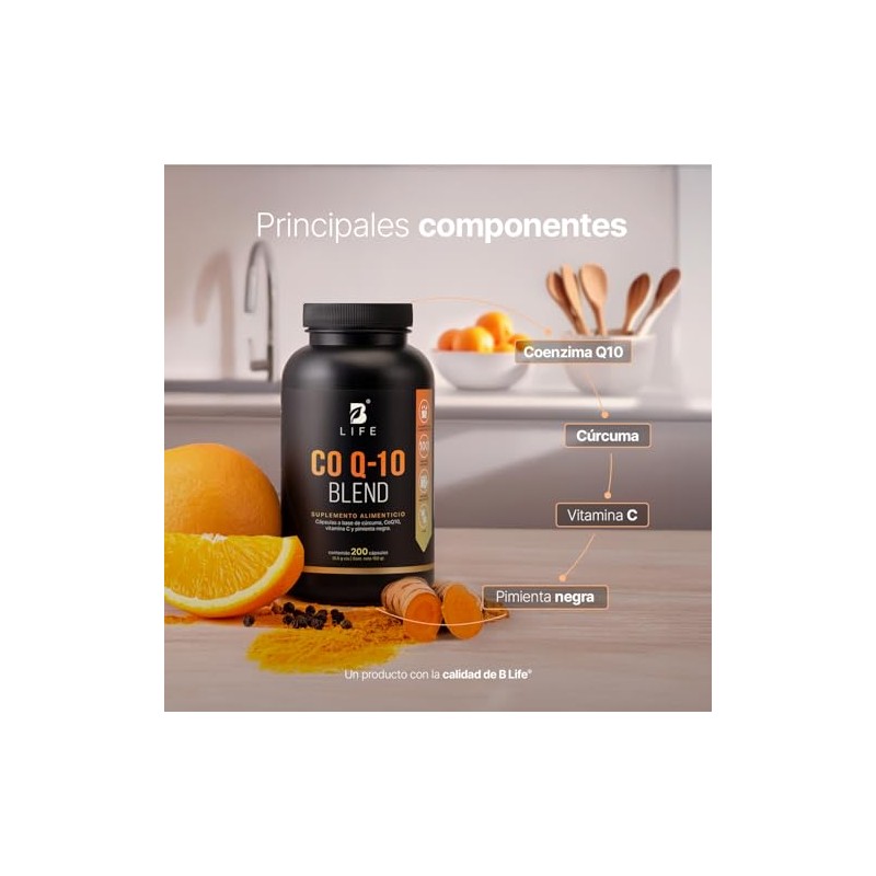 B Life Coenzima Q10 con 200 cápsulas