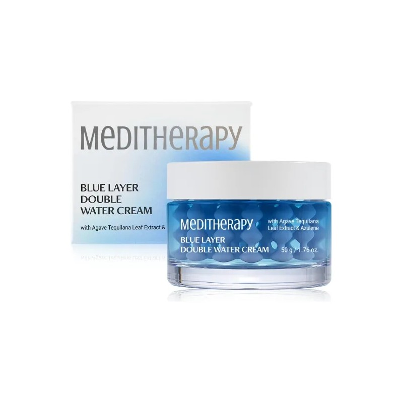 Meditherapy Blue Layer Double Water Cream 50g - K Beauty