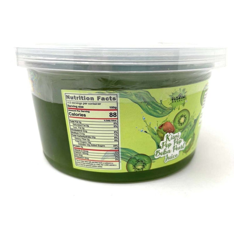 Fusion Select Bursting Boba Popping Boba Pearls Fruit Tea Snack
