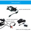 Topnisus [Pack of 10] Clip-on Ferrite EMI Cable Cores for