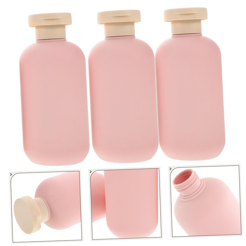 WOONEKY Boys and Girls Travel Containers 3pcs Squeeze Bottles Empty