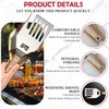 5-in-1 BBQ Tool Sets – Multi-Functional Spatula with Knife Edge,