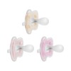 Dr. Brown's Advantage One-Piece Silicone Baby Pacifier, Fully Symmetrical Soother,