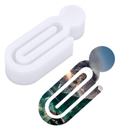 10pcs Big Sublimation Paper Clips, 5x1.9 Inch Single-Sided Round-Head Large Sublimation Acrylic Thermal Paperclip, Gaint Sublimation Clipboard Blanks for Home School Office Tool Supplies Accessories