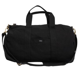 Terra Thread Organic Cotton Aarde Gym Bag, Black