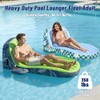 JOSEN Pool Floats Adult Heavy Duty, Inflatable Pool Lounger Float