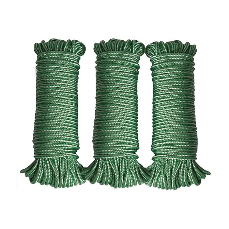 Diamond Braided Polypropylene Rope Nylon Rope Mix Thick Heavy Duty