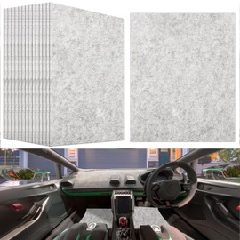 RUENXG Disposable Floor Mats for Car 20 Pack Protective Auto Floor Mats Disposable Car Floor Mat Car Wash Automotive Floor Mat Protector for Car Vehicles Wash 19.6inx15.7in- Grey