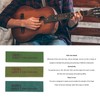3pcs Guitar Fret Erasers Guitar Fret Polishing Abrasive Rubber Blocks