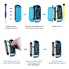 [New Version]Replacement Latches Compatible with Switch/ Switch OLED JoyCon, Lock
