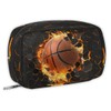 PATTERNFUL 3D Basketball Travel Toiletry Bag for Kids, Cute Small