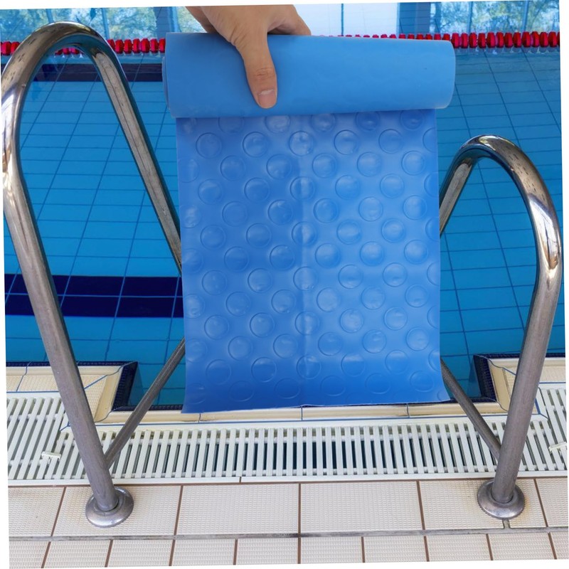 iplusmile 2pcs Non-Slip Pool Ladder Mat Waterproof PVC Protective Pad