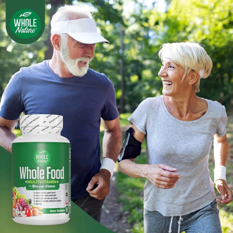 Whole Food Multivitamin For Men And Women : Whole Nature