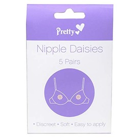 Pretty Under Where Nipple Daisies, Pack of 5