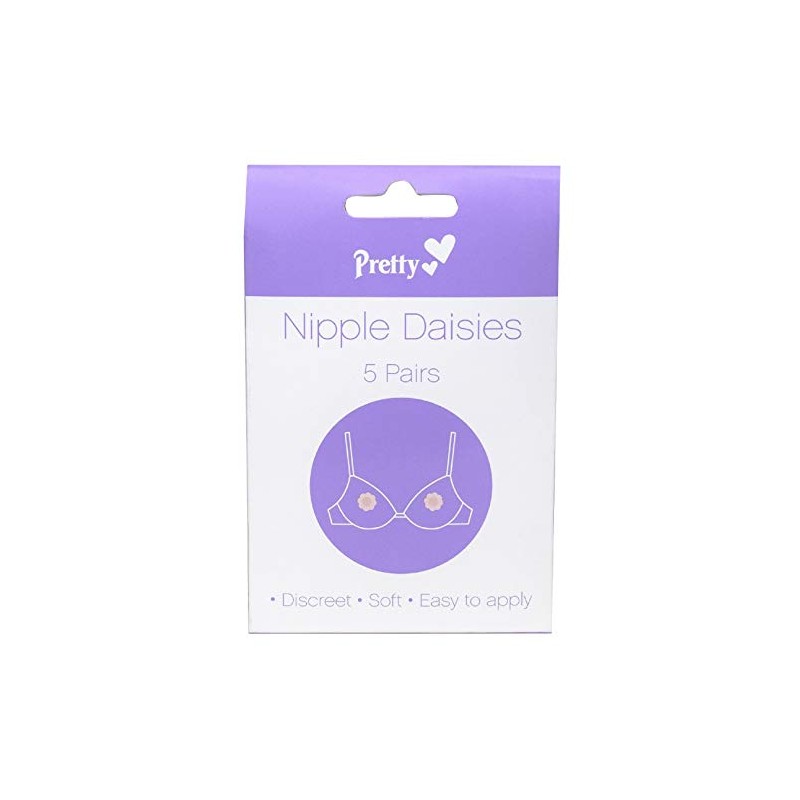 Pretty Under Where Nipple Daisies, Pack of 5