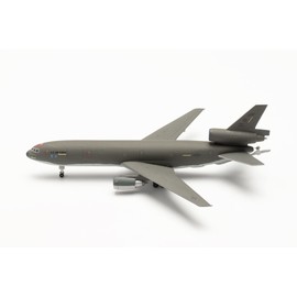 Herpa Model aircraft U.S. Air Force Mcdonnell Douglas KC-10A Louisiana Yard Dog Scale 1:500, Model Making Aircraft, Aircraft Model for Collectors, Miniature Decoration, Aviator without Metal Base