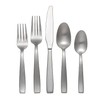 Oneida Everdine 45 Piece Everyday Flatware, Service for 8, 18/0 Stainless Steel, Silverware Set, Dishwasher Safe, Silver