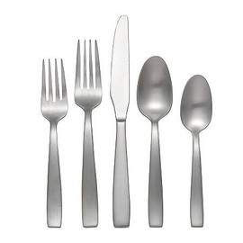 Oneida Everdine 45 Piece Everyday Flatware, Service for 8, 18/0 Stainless Steel, Silverware Set, Dishwasher Safe, Silver