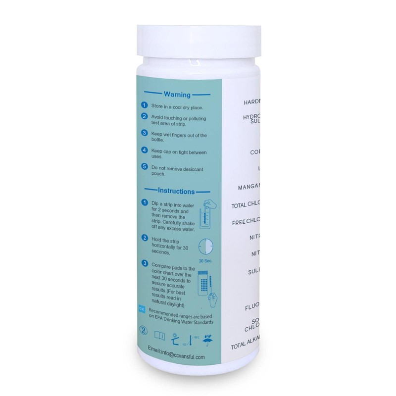 Kuyatioo 1 Drinking Water Test Kit,Easy and Accurate Water Quality