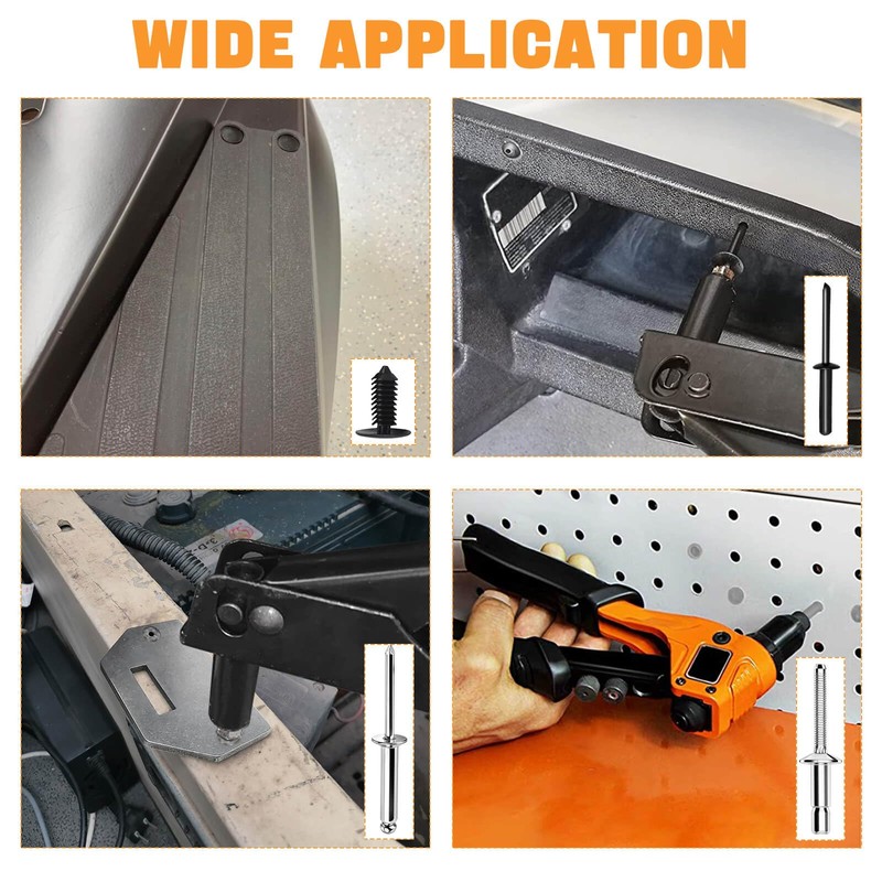 Complete Body Rivet Kit Fit for EZGO TXT Golf Cart