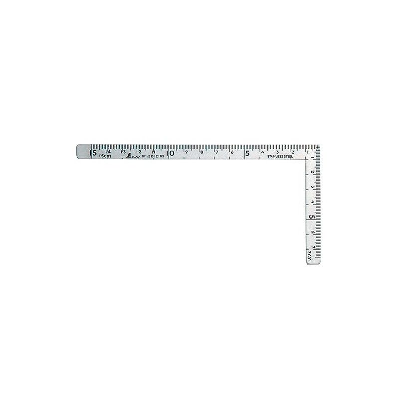 Shinwa 12506 Carpenter's Square 150 x 75 mm - by