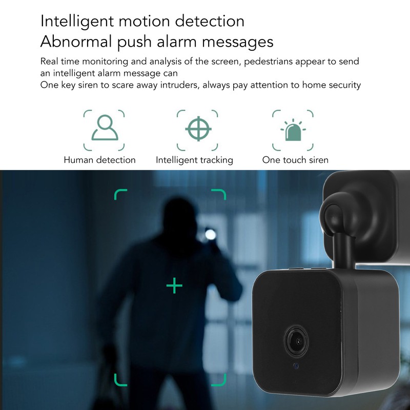 Plug in Smart Security Camera Auto Tracking 2.4G WIFI Two