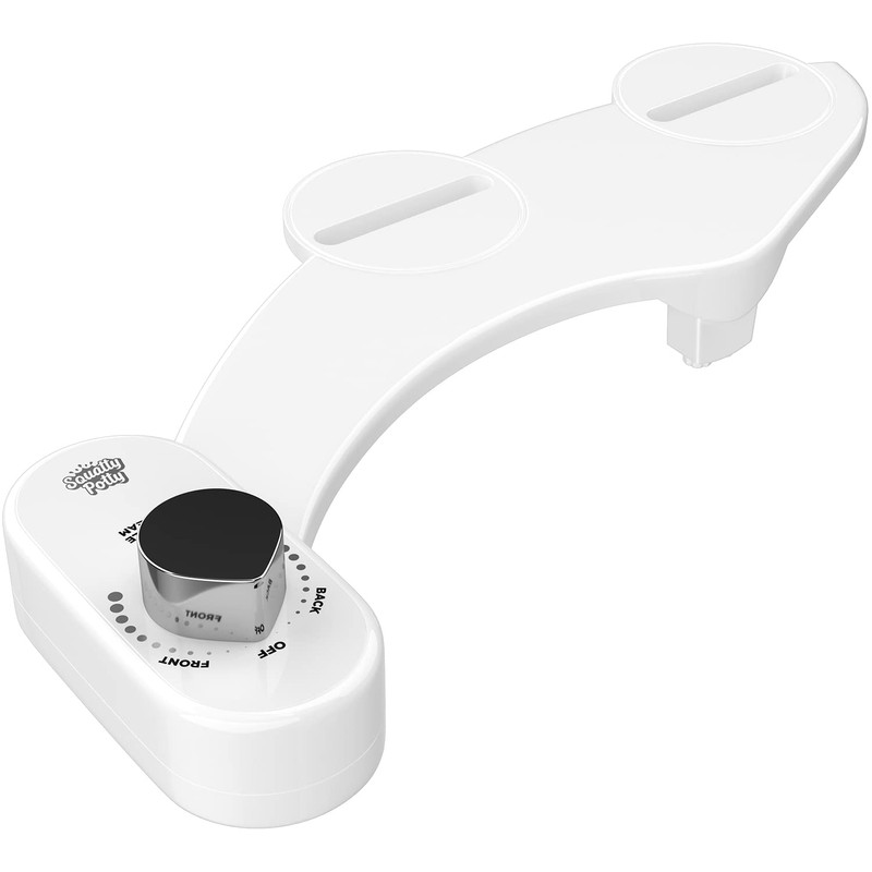Squatty Potty Refresh-it Dual Stream Fresh Water Bidet Toilet Seat