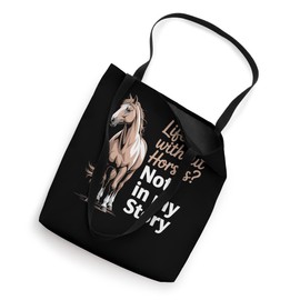 Cute Horseback Riding Horse Riding Equestrian for Girls Tote Bag